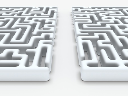 Labyrinth  3dの写真素材