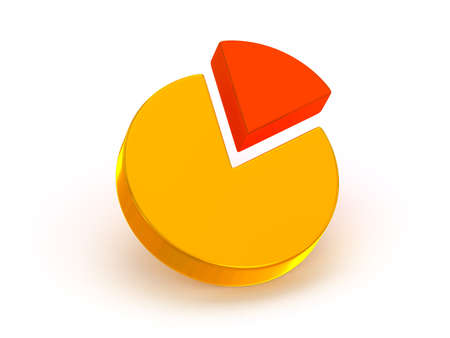 business chart. 3dの写真素材