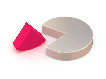 business chart. 3dの写真素材