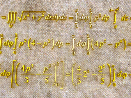 Mathematical formulas. 3d