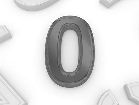number aero in 3d