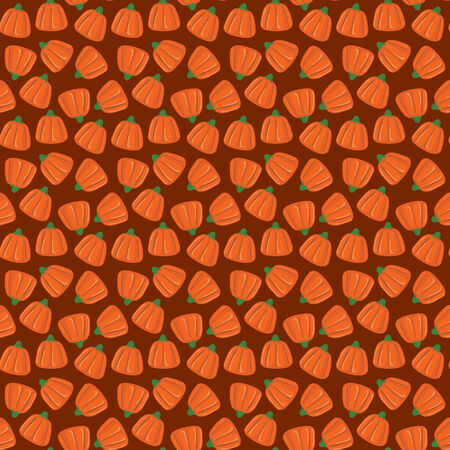 Halloween seamless background with candies. Trick or treatのイラスト素材