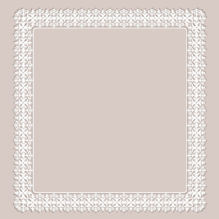 Retro stylish frame, the card layout for decorationのイラスト素材