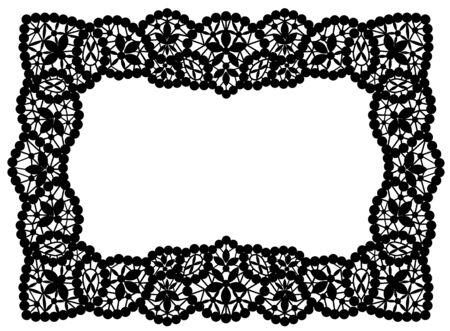 Retro stylish frame, the card layout for decorationのイラスト素材