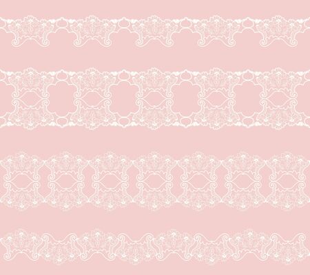 Set of bordersのイラスト素材