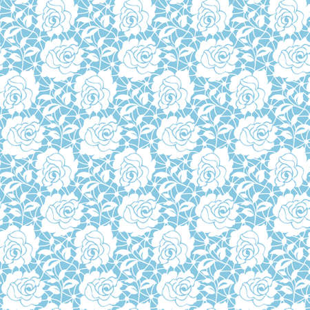 lace with rosesのイラスト素材