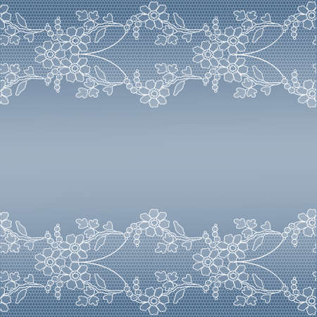 Background with laceのイラスト素材