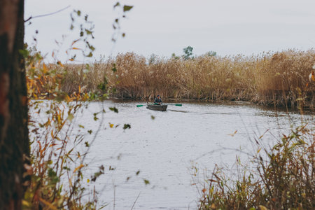 A lake to fish in the fall