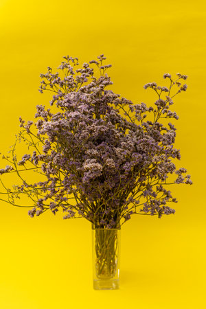 Bouquet of purple wildflowersの写真素材
