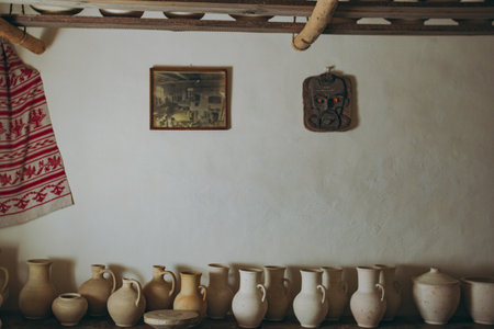 The old workshop and blacksmith shopの写真素材