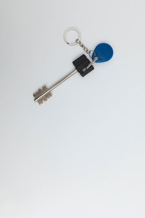 Home keys on white background