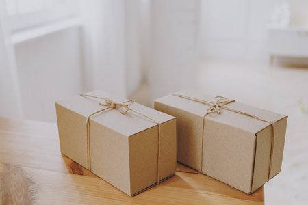 Cardboard box for packing wax candles