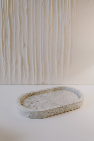 Concrete stand for jewelry, kitchen, interior detailsの写真素材