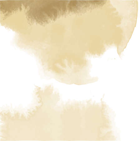 Set of watercolor vector stainsのイラスト素材