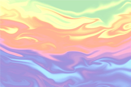 holographic abstract bright rainbow vector background decoration,designのイラスト素材