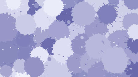A pattern of randomly dripping watercolor stains in verÑ periのイラスト素材