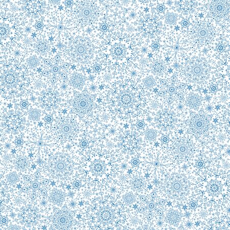 Snowflake lace pattern,ornament background.Christmas,new year holiday decor,Winter elements.Roundr shape,crystal Vector.Vintage Retro crystal backdropのイラスト素材