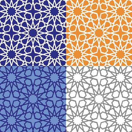 Seamless pattern.Vector abstract background.Arabic islamic motif,Geometrical ornament.Vector muslim,traditional mosaic diagonal backdrop.Vintage wallpaper,religious linear texture,polygon templateのイラスト素材