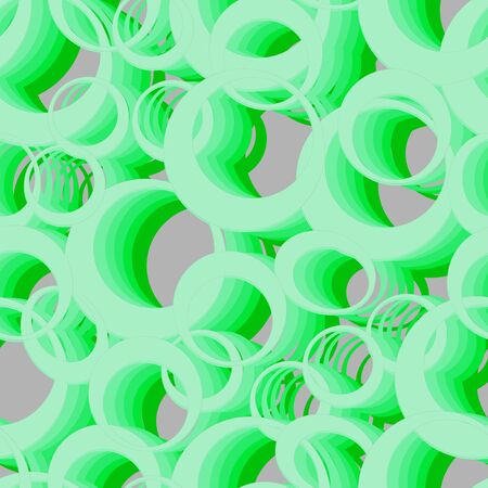 Cute pastel pattern. Seamless texture with rings. Abstract backgroundのイラスト素材