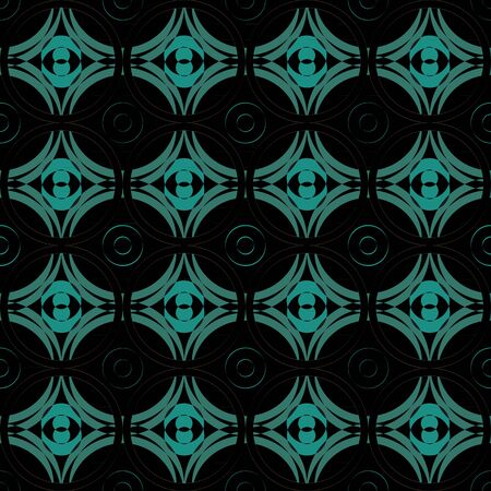 Seamless abstract geometric decorative backgroundのイラスト素材