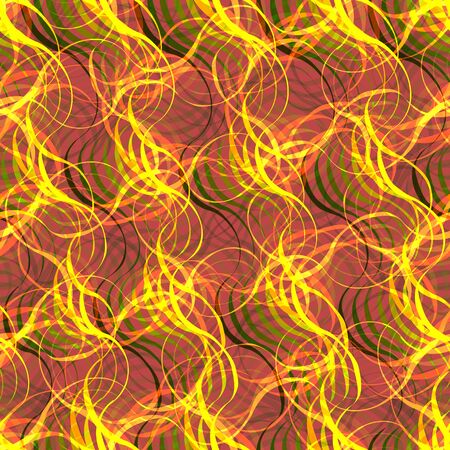 Seamless texture with horizontal waves. Vector background.のイラスト素材