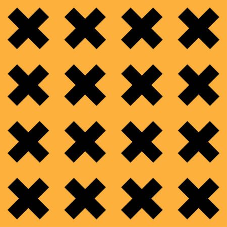 Seamless Cross Patternのイラスト素材