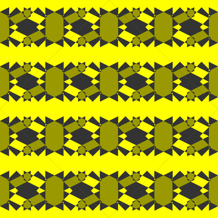 intersected mosaic seamless patternのイラスト素材