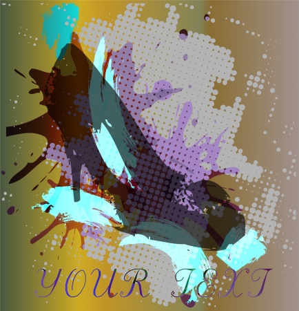 Vintage background of retro shoes  vector eps 10  のイラスト素材