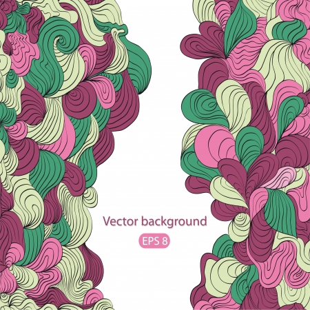 Art hand drawing beauty background   のイラスト素材