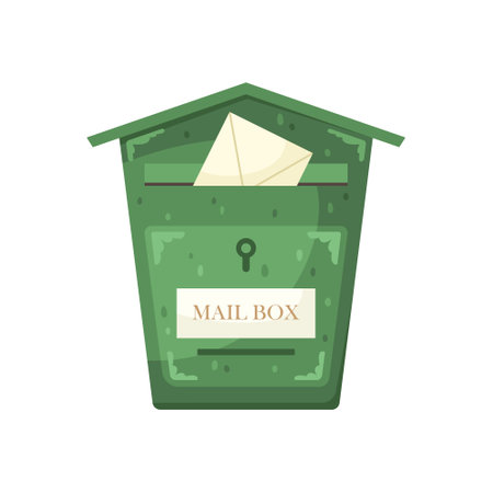 Vector illustration of an African-American girl in fashionable clothes and a beaded necklace. The style of the 90s.のイラスト素材