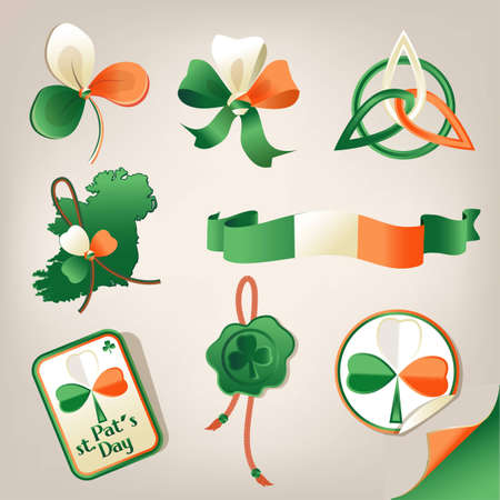 Set of decorative elements.のイラスト素材