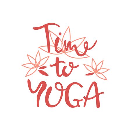 Vector illustration of Yoga poses woman in airのイラスト素材