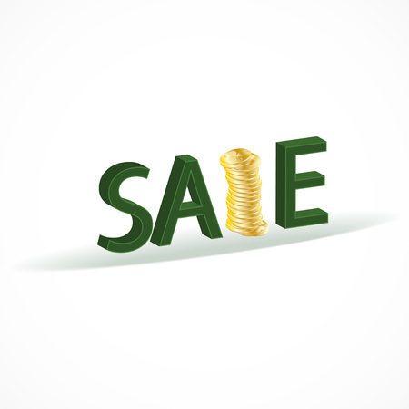 Saint Patrick sale bannerのイラスト素材