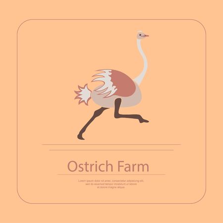 Logotype of organic foodのイラスト素材