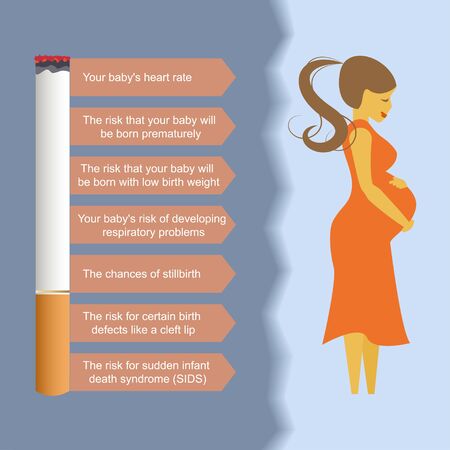 dangers of smokingのイラスト素材