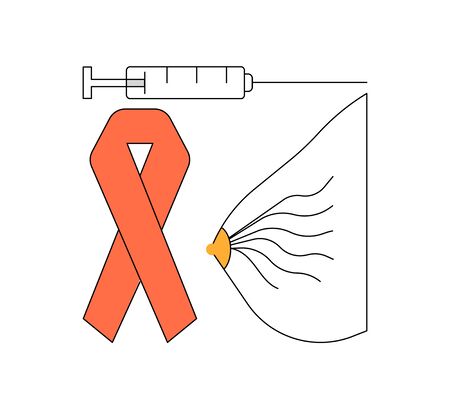 Medical and healthcare icon. Med outline sign isolated on white background. Suitable for infographic, websites and print media. Flat Art Vector Illustrationのイラスト素材