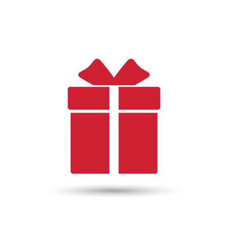 Gift icon, vector isolated simple illustration.のイラスト素材