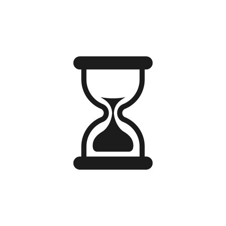 Sand clock icon vector illustrationのイラスト素材