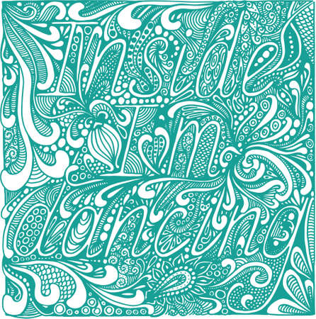 romantic abstract のイラスト素材