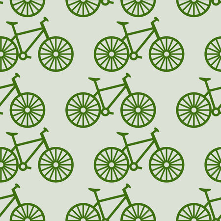 vector seamless  bicycle parrernの写真素材