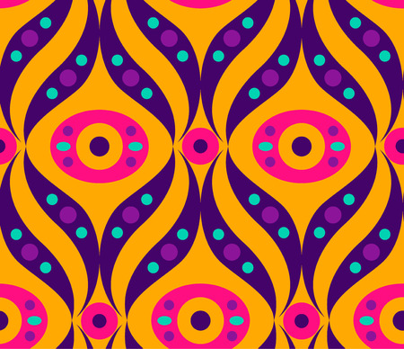 vector ornamental orient circle backgroundのイラスト素材