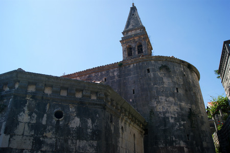 Church of St. Nicholas in Perastの写真素材