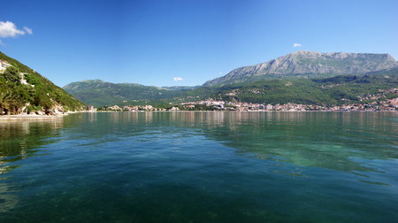 View from Njivice Montenegroの写真素材
