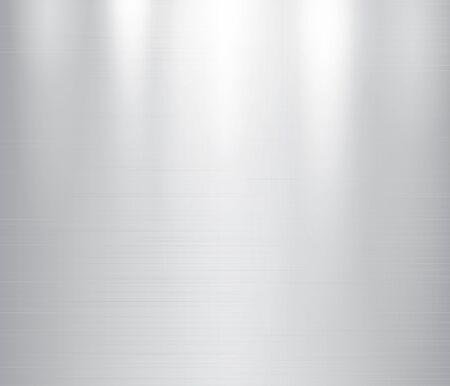 Vector illustration of grey metal, stainless steel texture backgroundのイラスト素材