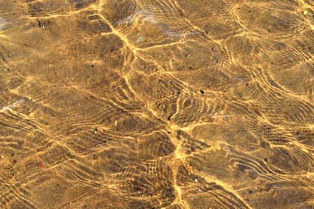 bottom of the river with sand background
