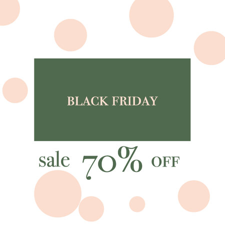 sale on a black friday, vector illustration