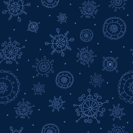 Vector pattern new year darkのイラスト素材
