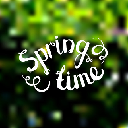Spring time backgroundのイラスト素材