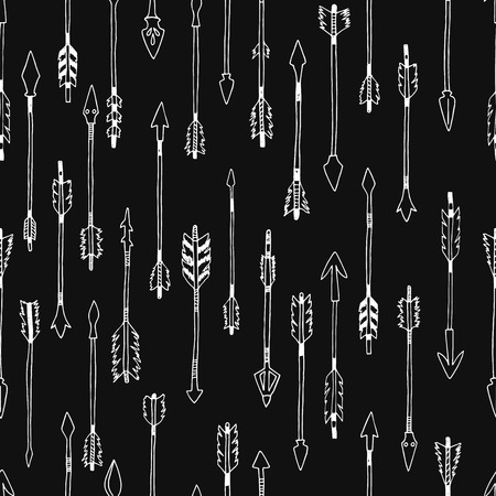 Hand drawn tribal backgroundのイラスト素材