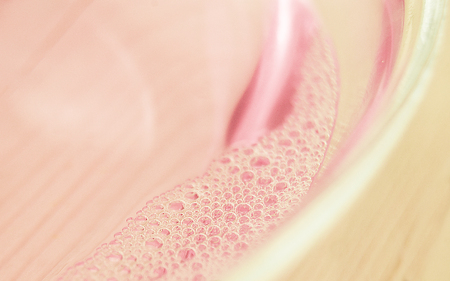 ray for manicure hand, rose waterの写真素材